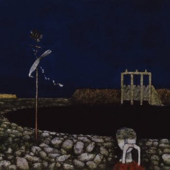 渡辺貞一《川原の風景》