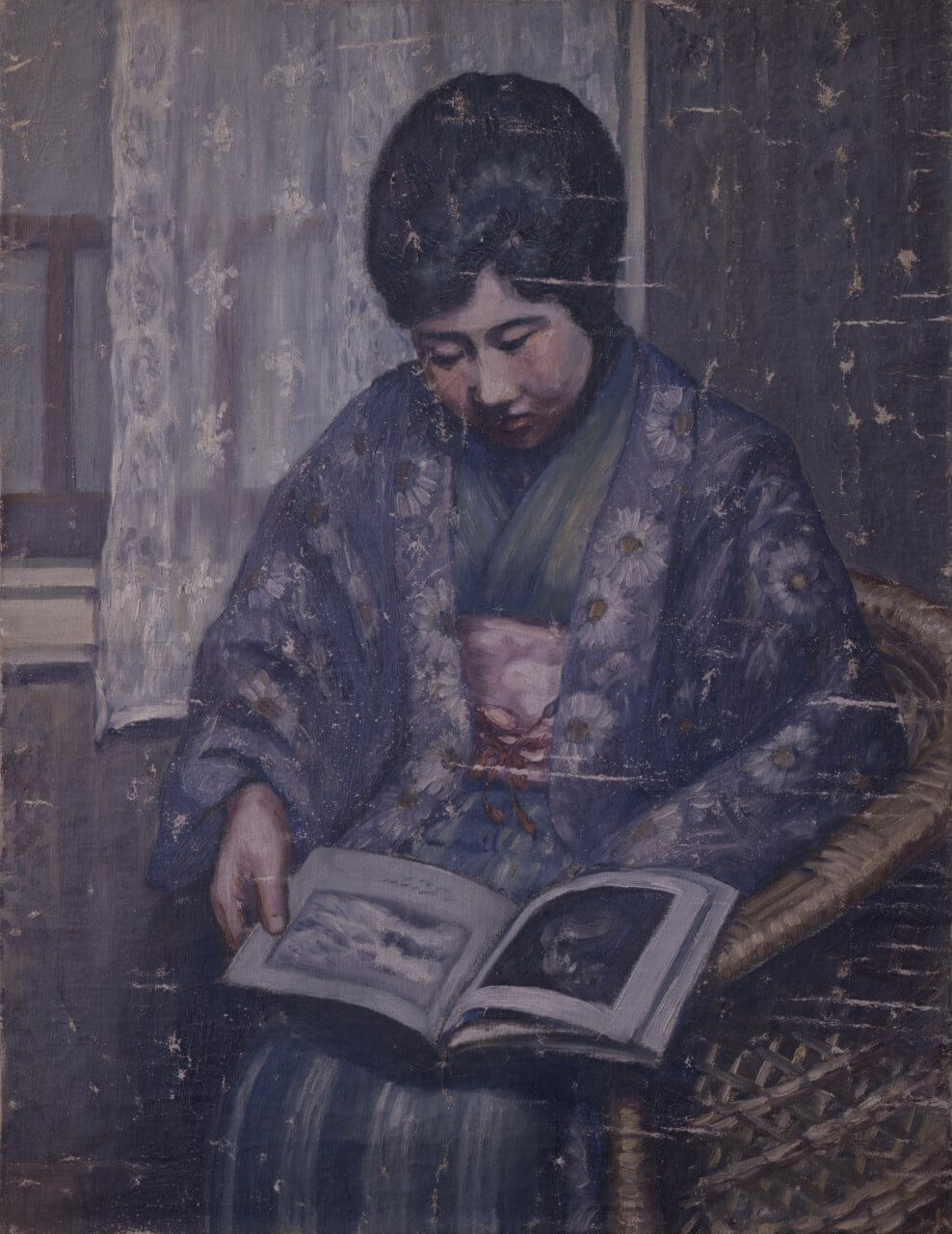 福田剛三郎《婦人像》