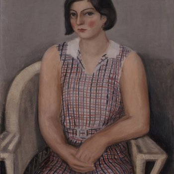 福田寛《T嬢の像》