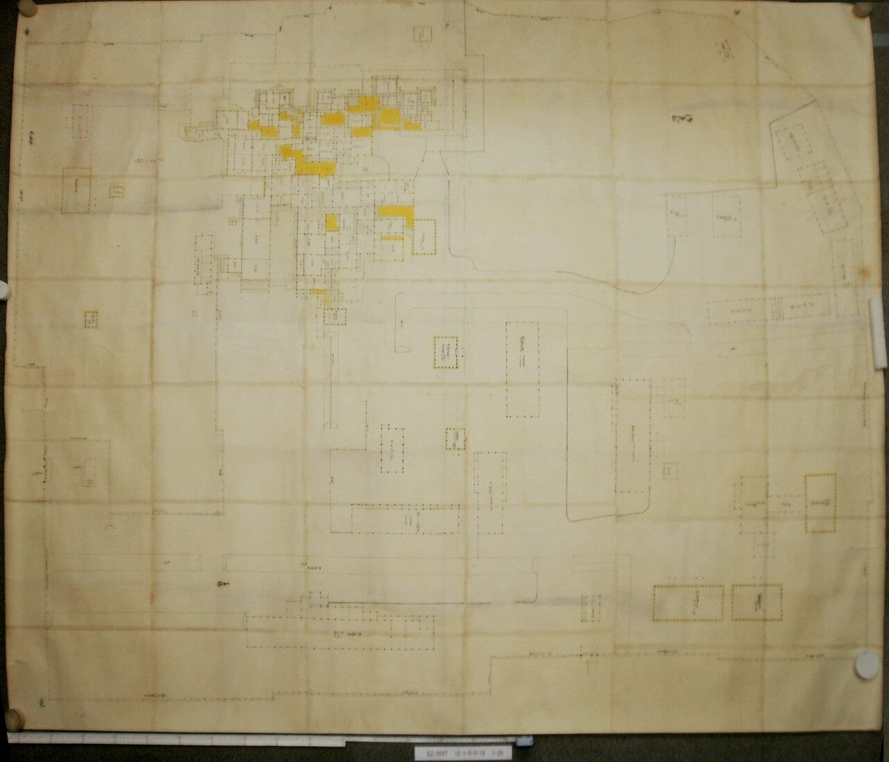 八戸城内図〔古御殿御絵図面(ふるごてんおんえずめん)〕