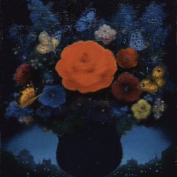 鷹山宇一《夜明けの花》