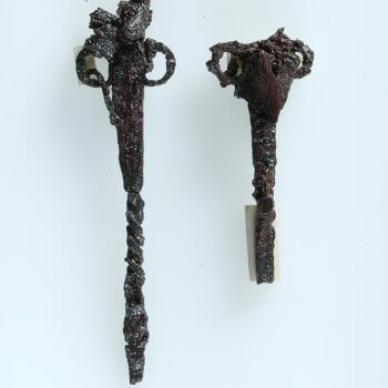 錫杖状鉄製品（上七崎遺跡）