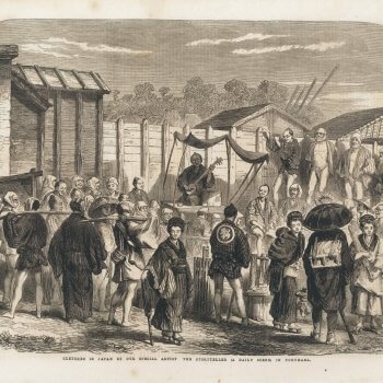 イラストレイテッドロンドンニュースの挿絵『THE ILLUSTRATED LONDON NEWS 1861年8月10日号』より