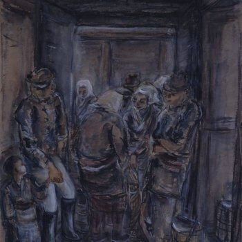 樋口猛彦《行商人》